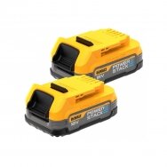 Akumuliatorius DeWalt DCBP034E2-XJ Powerstack, 18 V, 1.7 Ah, Li-ion, 2 vnt.