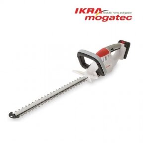 Akumuliatorinės gyvatvorių žirklės Ikra Mogatec IAHS 20-1, 20V, 1x2.0Ah