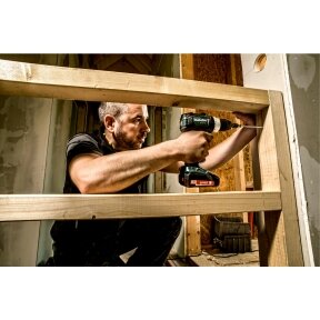 Akumuliatorinis suktuvo/gręžtuvo SB 18 LT BL Pilnas komplektas 2x18V 4,0Ah , Metabo