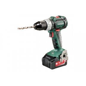 Akumuliatorinis suktuvo/gręžtuvo SB 18 LT BL Pilnas komplektas 2x18V 4,0Ah , Metabo