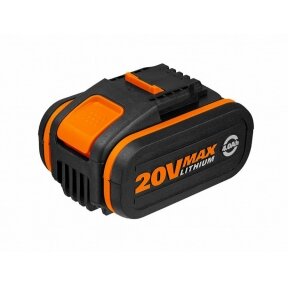 Akumuliatorius 20V Li 4,0Ah WX 166.3 WG 894 259 169 549 329, Worx