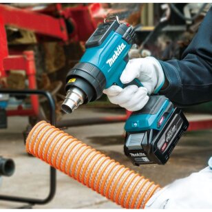 Akumuliatorinis karšto oro fenas Makita HG001GZ, 40V Max (be akum. ir krov.)