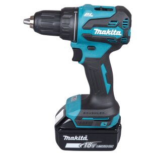 Akumuliatorinis suktuvas-gręžtuvas Makita  DDF490RTJ, 18V, 2x5.0Ah