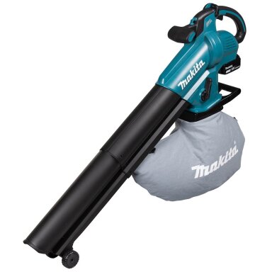 Akum. lapų pūstuvas-siurblys Makita DUB187T002, 18 V, 5.0 Ah Akum. lapų pūstuvas-siurblys Makita DUB187T002, 18 V, 5.0 Ah