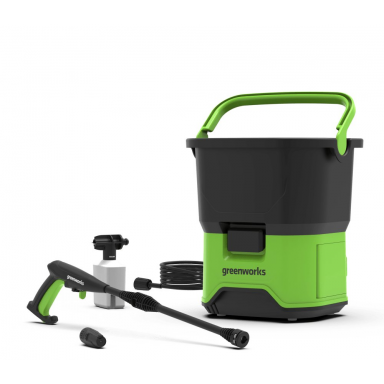 Akumuliatorinė aukšto slėgio plovykla Greenworks GDC40, 40 V, ( be akum. ir krov.)