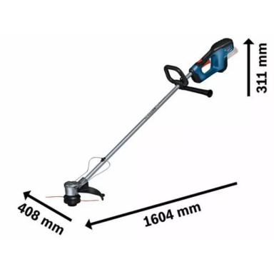 Akumuliatorinė žoliapjovė-trimeris Bosch GRT 18V-33, 18 V, (be akum. ir krov.) Akumuliatorinė žoliapjovė-trimeris Bosch GRT 18V-33, 18 V, (be akum. ir krov.)