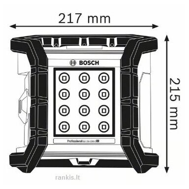 Akumuliatorinis prožektorius Bosch GLI 18V-1200 C solo, 1200 lm Akumuliatorinis prožektorius Bosch GLI 18V-1200 C solo, 1200 lm