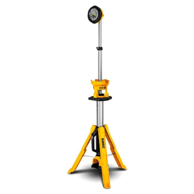 Akumuliatorinis prožektorius su trikoju stovu DeWalt DCL079-XJ, 18 V, (be akum. ir krov.) Akumuliatorinis prožektorius su trikoju stovu DeWalt DCL079-XJ, 18 V, (be akum. ir krov.)