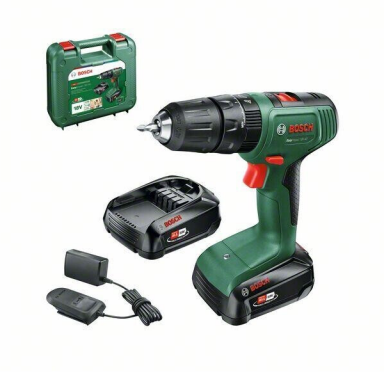 Akumuliatorinis smūginis gręžtuvas- suktuvas Bosch EasyImpact 18V-40, 18 V, 2x1,5Ah Akumuliatorinis smūginis gręžtuvas- suktuvas Bosch EasyImpact 18V-40, 18 V, 2x1,5Ah
