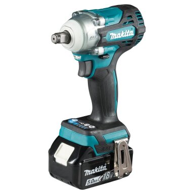 Akumuliatorinis smūginis veržliasukis Makita DTW300RTJ, 18V, 330 Nm, 2x5.0Ah Akumuliatorinis smūginis veržliasukis Makita DTW300RTJ, 18V, 330 Nm, 2x5.0Ah