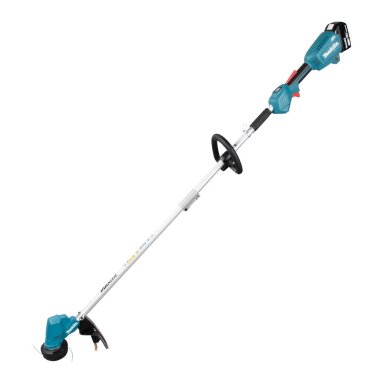 Akumuliatorinis trimeris Makita DUR192LRG, 18V, 6 Ah (su diržu) Akumuliatorinis trimeris Makita DUR192LRG, 18V, 6 Ah (su diržu)