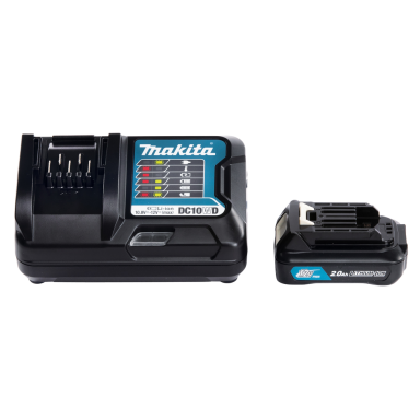Akumuliatorių ir kroviklio komplektas Makita 191B50-9, 12Vmax, BL1021B, DC10WD, CXT® Akumuliatorių ir kroviklio komplektas Makita 191B50-9, 12Vmax, BL1021B, DC10WD, CXT®