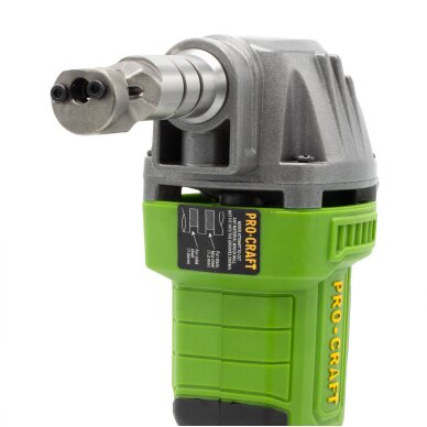 Akumuliatorinės skardos žirklės ProCraft SM20bb, 20V, (be akum. ir krov.) 4