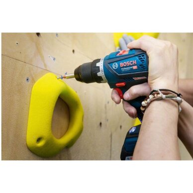 Akumuliatorinių įrankių rinkinys Bosch GDX 18V-210C +GSR 18V-60C, 18V, 2x4.0Ah 2 Akumuliatorinių įrankių rinkinys Bosch GDX 18V-210C +GSR 18V-60C, 18V, 2x4.0Ah 2