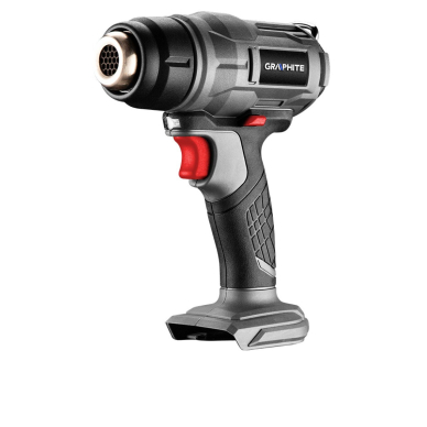 Akumoliatorinis fenas GRAPHITE, 18V, Li-Ion, temperatura 550C, (be akum. ir krov.) 1 Akumoliatorinis fenas GRAPHITE, 18V, Li-Ion, temperatura 550C, (be akum. ir krov.) 1