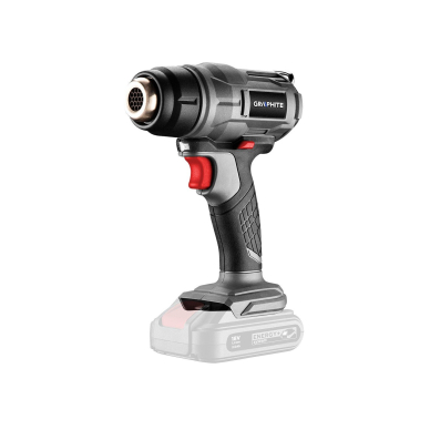 Akumoliatorinis fenas GRAPHITE, 18V, Li-Ion, temperatura 550C, (be akum. ir krov.) Akumoliatorinis fenas GRAPHITE, 18V, Li-Ion, temperatura 550C, (be akum. ir krov.)