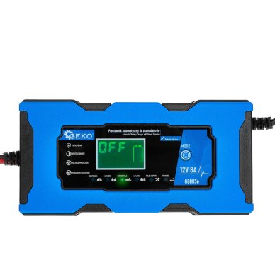 Akumuliatoriaus įkrovėjas-paleidėjas12V 8A 2