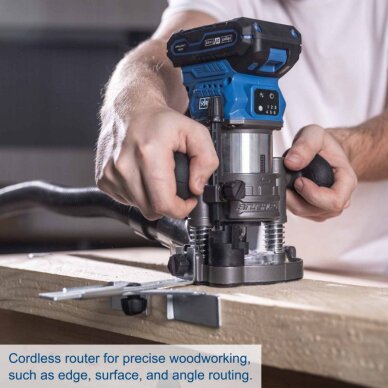 Akumuliatorinė freza BC-EHR24-X – SET S, Scheppach 3