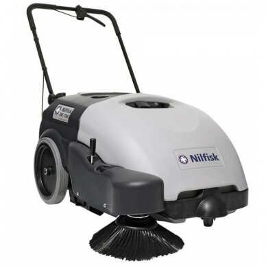 Akumuliatorinė grindų šlavimo mašina NILFISK Sweeper SW750 Akumuliatorinė grindų šlavimo mašina NILFISK Sweeper SW750