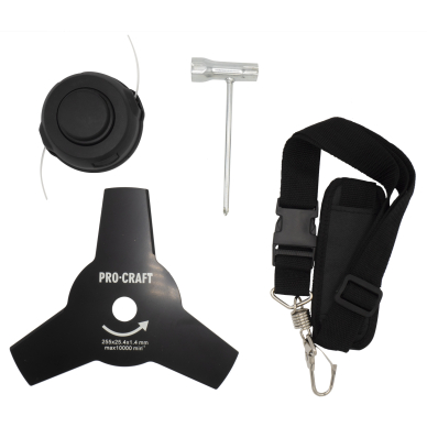 Akumuliatorinė krūmapjovė ProCraft PTA40, 20 V (be akum. ir krov.) 12 Akumuliatorinė krūmapjovė ProCraft PTA40, 20 V (be akum. ir krov.) 12