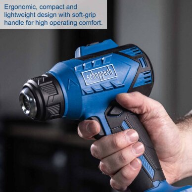 Akumuliatorinė orapūtė C-HAG550-X – SET S, Scheppach 4