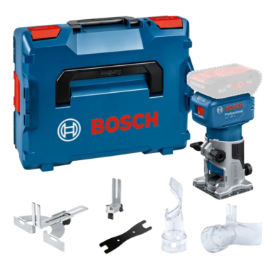 Akumuliatorinė rankinė freza Bosch GLF 18V-8 Solo, LB, 06016C6001