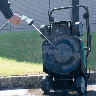 Akumuliatorinė vejapjovė MAKITA LM003GM103, 40V, 1x4.0Ah, 38cm 4 Akumuliatorinė vejapjovė MAKITA LM003GM103, 40V, 1x4.0Ah, 38cm 4