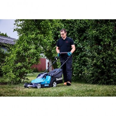 Akumuliatorinė vejapjovė Makita DLM432PT2; 18 V; 2x5,0 Ah akum. 3 Akumuliatorinė vejapjovė Makita DLM432PT2; 18 V; 2x5,0 Ah akum. 3