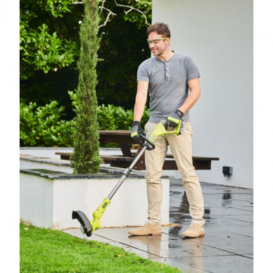 Akumuliatorinė vejapjovė - trimeris Ryobi RY18LMC30A-0, 18 V, (be akum. ir krov.) 4 Akumuliatorinė vejapjovė - trimeris Ryobi RY18LMC30A-0, 18 V, (be akum. ir krov.) 4