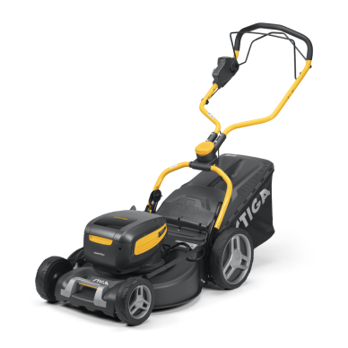 Akumuliatorinė vejapjovė - Stiga Combi 753e V Kit (su 475 E-Power 2 x 7,5 Ah akumuliatoriais ir dvigubu įkrovikliu)  <span style="color:#ffa500;"><strong>NAUJIENA! </strong></span> 1