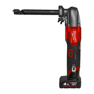 Akumuliatorinės adatinės skardos žirklės MILWAUKEE M12 FNB16-402X 2