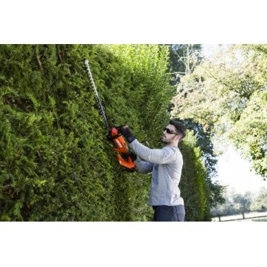 Akumuliatorinės gyvatvorių žirklės ECHO DHC-200, 50 V, (be akum. ir krov.) 2