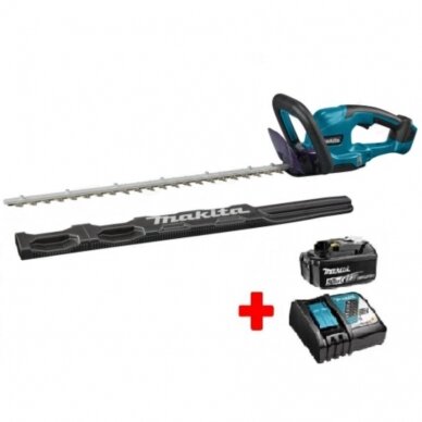 Akumuliatorinės gyvatvorių žirklės Makita LXT® DUH507RM, 18 V, 4.0 Ah Akumuliatorinės gyvatvorių žirklės Makita LXT® DUH507RM, 18 V, 4.0 Ah