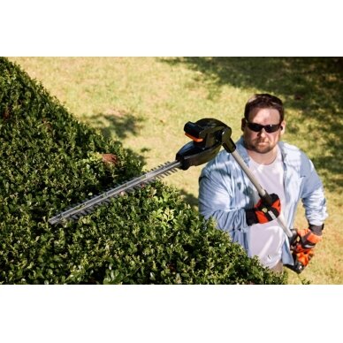 Akumuliatorinės gyvatvorių žirklės su stiebu ECHO DHCA-310, 40 V, (be akum. ir krov.) 1 Akumuliatorinės gyvatvorių žirklės su stiebu ECHO DHCA-310, 40 V, (be akum. ir krov.) 1