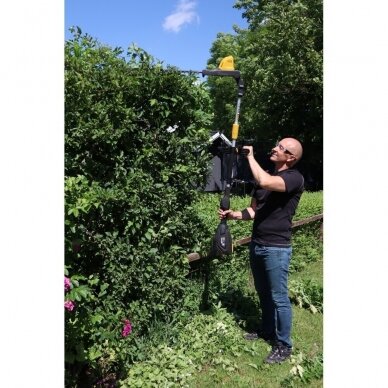 Akumuliatorinės gyvatvorių žirklės Texas PHZ5800, 58 V, ( be akum. ir krov.) 6 Akumuliatorinės gyvatvorių žirklės Texas PHZ5800, 58 V, ( be akum. ir krov.) 6