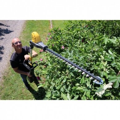 Akumuliatorinės gyvatvorių žirklės Texas PHZ5800, 58 V, ( be akum. ir krov.) 7 Akumuliatorinės gyvatvorių žirklės Texas PHZ5800, 58 V, ( be akum. ir krov.) 7