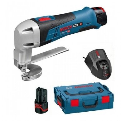 Akumuliatorinės kerpamosios skardos žirklės Bosch GSC 12V-13  Professional 2