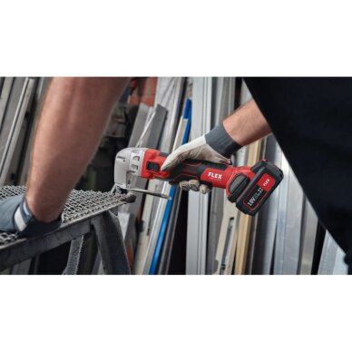 Akumuliatorinės skardos žirklės FLEX SHE 16 18,0-EC C 4