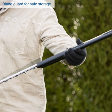 Akumuliatorinės gyvatvorių žirklės Scheppach C-HT570-X, 20 V, (be akum. ir krov.) 1 Akumuliatorinės gyvatvorių žirklės Scheppach C-HT570-X, 20 V, (be akum. ir krov.) 1