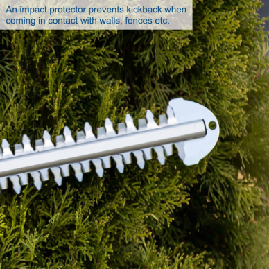 Akumuliatorinės gyvatvorių žirklės Scheppach C-HT570-X, 20 V, (be akum. ir krov.) 2 Akumuliatorinės gyvatvorių žirklės Scheppach C-HT570-X, 20 V, (be akum. ir krov.) 2