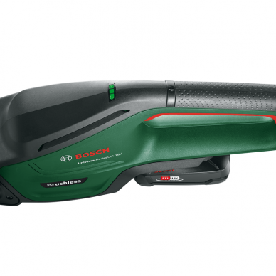 Akumuliatorinės gyvatvorių žirklės BOSCH Universal Hedge Cut 18-55, 18 V, 2,5 Ah 1 Akumuliatorinės gyvatvorių žirklės BOSCH Universal Hedge Cut 18-55, 18 V, 2,5 Ah 1