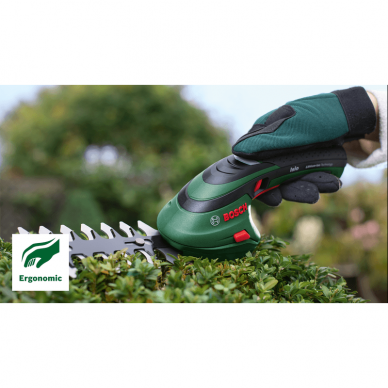 Akumuliatorinių krūmų ir žolės žirkių rinkinys BOSCH ISIO, 3,6 V, 1,5 Ah 1 Akumuliatorinių krūmų ir žolės žirkių rinkinys BOSCH ISIO, 3,6 V, 1,5 Ah 1