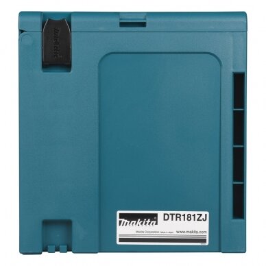 Akumuliatorinis armatūros rišiklis Makita DTR181ZJ, 18 V, (be akum. ir krov.) 12 Akumuliatorinis armatūros rišiklis Makita DTR181ZJ, 18 V, (be akum. ir krov.) 12