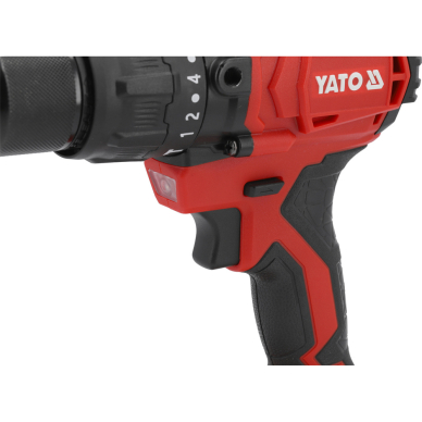 Akumuliatorinis bešepetėlinis smūginis gręžtuvas 18V 120NM | be baterijos (YT-827791) 4 Akumuliatorinis bešepetėlinis smūginis gręžtuvas 18V 120NM | be baterijos (YT-827791) 4