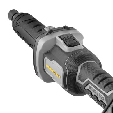 Akumuliatorinis tiesinis šlifuoklis ProCraft DG20A-BB, 20 V, (be akum. ir krov.) 2 Akumuliatorinis tiesinis šlifuoklis ProCraft DG20A-BB, 20 V, (be akum. ir krov.) 2