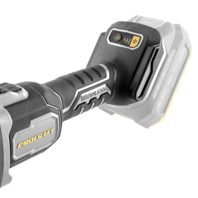 Akumuliatorinis tiesinis šlifuoklis ProCraft DG20A-BB, 20 V, (be akum. ir krov.) 7