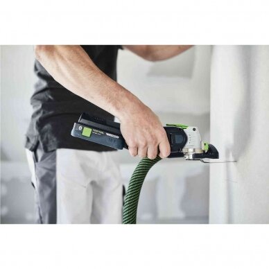Akumuliatorinis daugiafunkcis pjovimo įrankis VECTURO Festool OSC 18 HPC 4,0 EI-Set, 18 V, 4,0 Ah, (576593) 2 Akumuliatorinis daugiafunkcis pjovimo įrankis VECTURO Festool OSC 18 HPC 4,0 EI-Set, 18 V, 4,0 Ah, (576593) 2