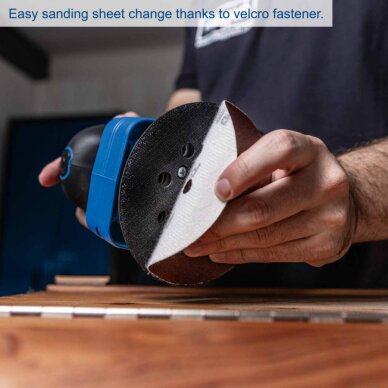 Akumuliatorinis daugiafunkcis šlifuoklis C-MSA3/1-X – SET S, Scheppach 8