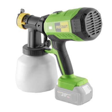 Akumuliatorinis dažų pistoletas „ProCraft PSE40bb” 3