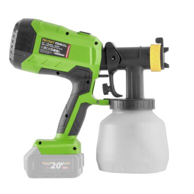 Akumuliatorinis dažų pistoletas „ProCraft PSE40bb” 5